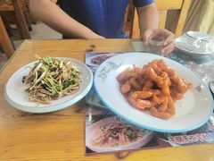 -八次方密云水库鱼粘卷子·熏鸽子·农家菜