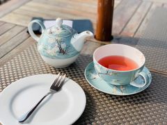 玫瑰洛神花茶-望海·帆船主题咖啡厅•品茗下午茶(石湖景区店)