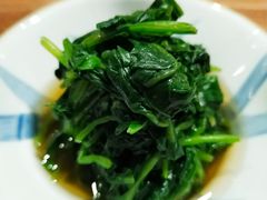 凉拌菠菜-纹兵卫手打荞麦面日料(虹桥本店)
