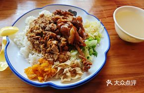 Pork and Duck Combo Rice