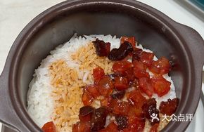 Preserved Meat Rice in Pot