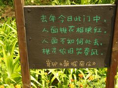 指示牌-云峰山自然风景区
