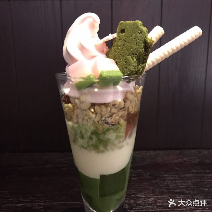 甘兔庵抹茶主题甜品店(天河城店)樱花芭菲图片 - 第5张