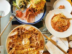 香蕉脆果仁华夫饼-西关84·History·Art·Cafe