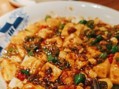 青椒肉末滚豆腐-7017浙菜•建德味(中财店)