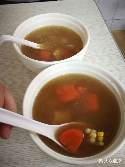 润宜快餐店例汤图片