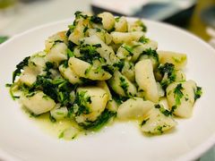 青菜肉沫烧芋艿-7017浙菜•建德味(市心北路店)