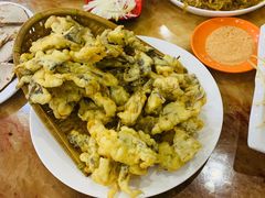 软炸鲜蘑-李连贵熏肉大饼(天通苑店)