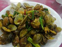姜葱炒花甲-皓景海鲜·地标美食(双月湾店)