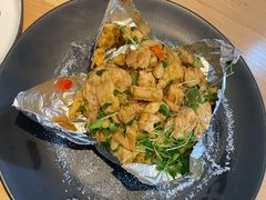 火焰豆腐包-朵朵开素食餐厅(后宰门街店)