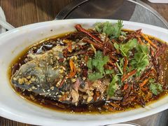 蒜爆鲤鱼-老兵土菜馆徐州味道(淮海环球港店)