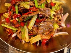 小炒黄牛肉-湘聚缘湘菜馆(斜土路店)