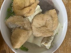 肠血面结油豆腐汤-仓桥面结店