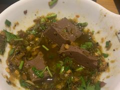 烧椒鸭血-守柴炉烤鸭(中海国际店)