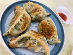 香煎鲜肉韭菜饺-新河畔海鲜酒楼(虎门店)