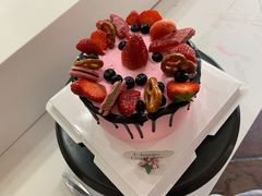 -咖咖熊蛋糕定制·英国蓝风车动物性淡奶油