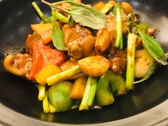 九层塔三杯鸡煲-海逸海鲜酒家(古北店)