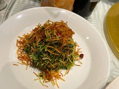 巧拌豆苗-四季民福烤鸭店(王府井灯市口店)