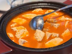 松茸虾汤老豆腐-花家怡园(四合院总店)
