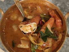 酸辣虾汤-香蕉叶餐厅(是隆店)