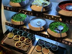 自助调料区-梨花自助烤肉(天河城店)