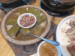 铁板野菜豆腐-农厨好味·温泉鹅·农家菜