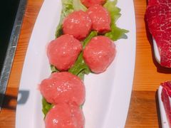 手工鲜牛肉丸-牛很鲜潮汕牛肉火锅(椒江店)