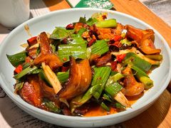 湘西腊肉炒蒜台-望湘园·洞庭渔宴(永旺店)