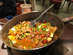 现炒黄牛肉-小隐人家(乐松店)