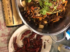 香辣蟹锅-美膳居川菜馆油焖大虾烧烤(卓刀泉店)