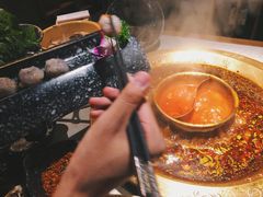 干贝咸蛋黄虾滑-哥老官重庆美蛙鱼头(西湖银泰十一哥店)