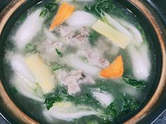 咸猪骨煲奶白菜-功夫汤粤港餐厅(锦业路店)