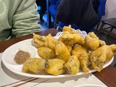 炸蛎黄-松云居.大连人.大连菜