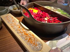 草本鸳鸯锅-盡膳口福跷脚牛肉火锅(晶耀前滩店)