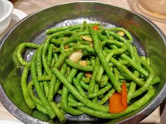 生炒原条豆角-张记旺角食街(动物园店)