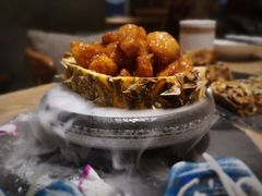 菠萝咕噜猴头菇-水木苼 蔬食料理