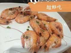 白灼海对虾-洲晓鲜·舟山海鲜大排档(朱家尖风景区店)
