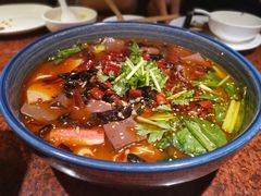 海鲜毛血旺-绿茶餐厅(华联万柳店)