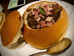 鹅肝酱焖茄子-唐廊烤鸭店(工体店)
