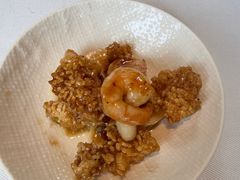 锅巴宫保虾球-柴门·头啖汤(天安千树店)