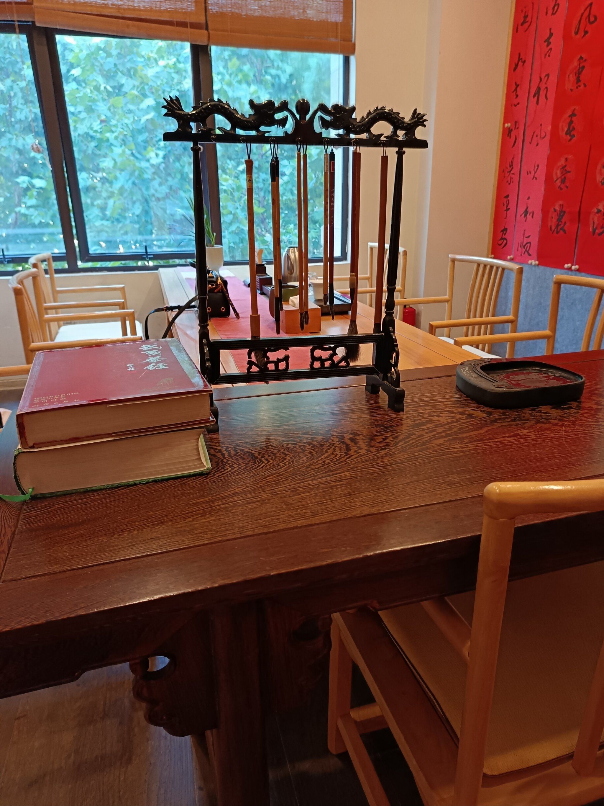 周日下午预约到这家茶舍小坐,副店长亲自接待,房间还帮我们升了级,是