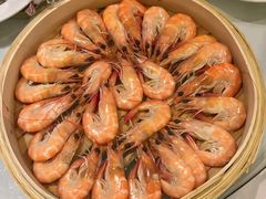 笼仔荷叶蒸沙虾-粤财皇冠假日酒店·彩华轩中餐厅