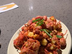 咸蛋黄焗虾球-一棠龙虾•王牌虾球(楚河汉街店)