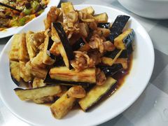 蛤蜊肉拌茄子-华春餐馆(鱼山路店)
