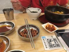 这里的石锅拌饭真好吃每次来都要吃上一碗热腾腾的好-纽斯洗浴SPA(三墩店)