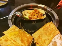 印度飞饼&nbsp;酥肉-川道拐耗儿鱼(置信路店)