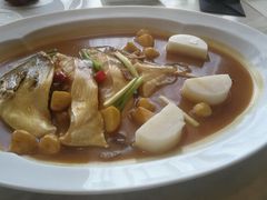 鲳鱼烧年糕-新荣记(新源南路店)