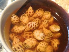 古越陈酿煮花螺-杭州西子湖四季酒店·金沙厅