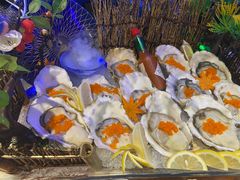 生蚝刺身一打-千岛蚝高压锅生蚝·人参火锅(白云万达店)