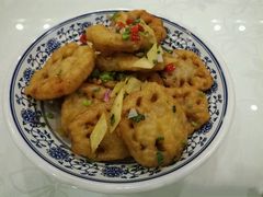 炸藕夹-一品味庄·地标武昌鱼·藕汤湖北菜(黄鹤楼店)